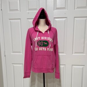 PINK Victoria's Secret Fuchsia Hoodie with Graphic